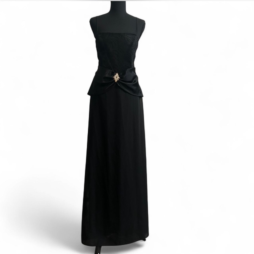 Y2K Black Evening Gown